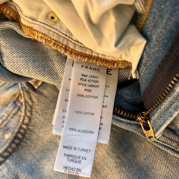 Frame Denim Le Mini Skirt Ryde - Picture 11 of 15